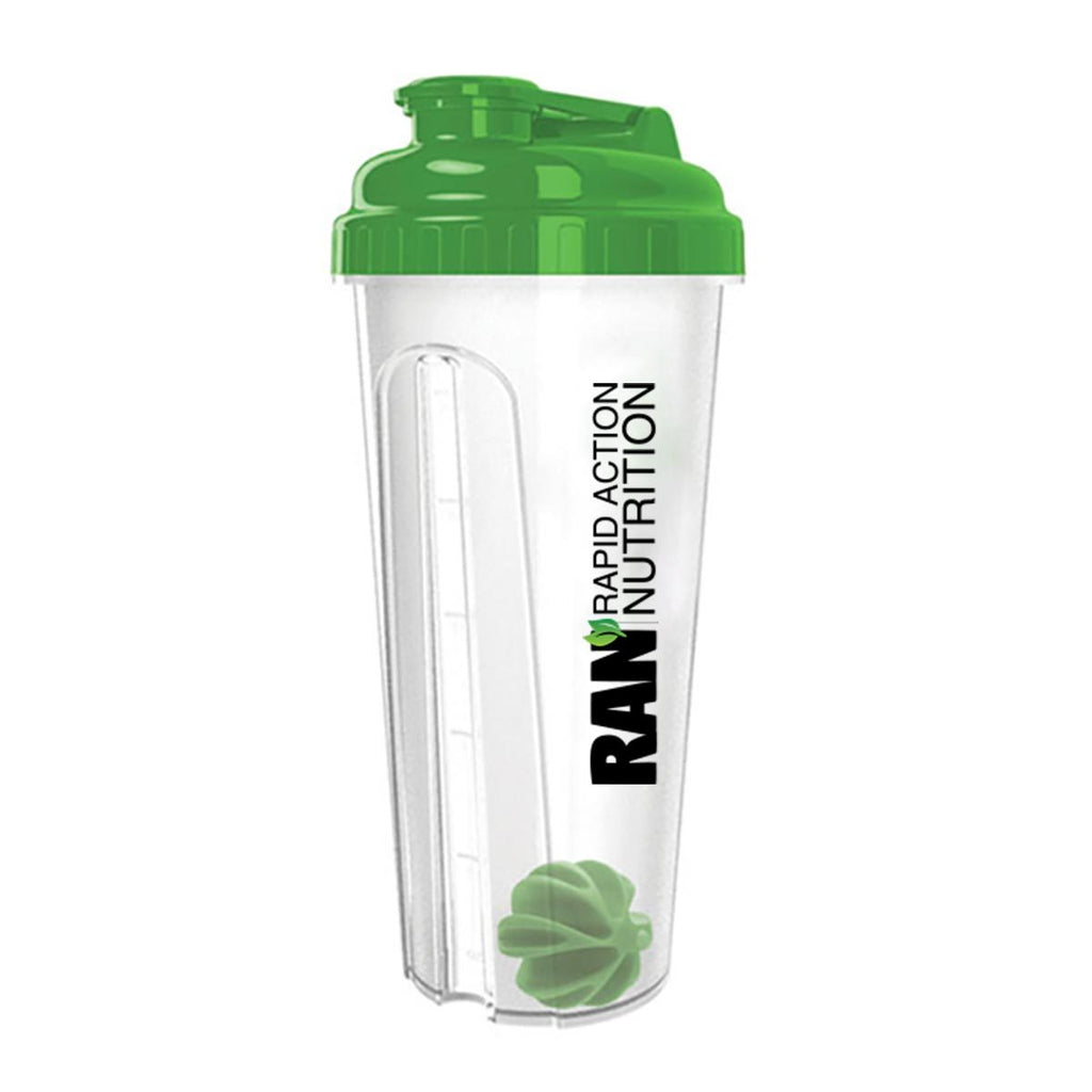 24oz BPA-Free Shaker Bottle with Mixing Ball - Rapid Action Nutrition